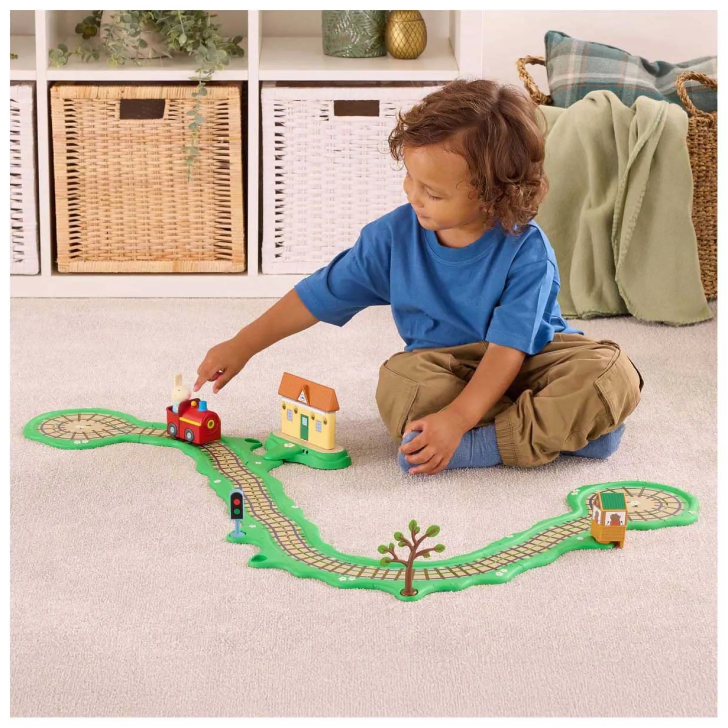 Peppa Pig Whizz Around - Clickety Clack Trein Set