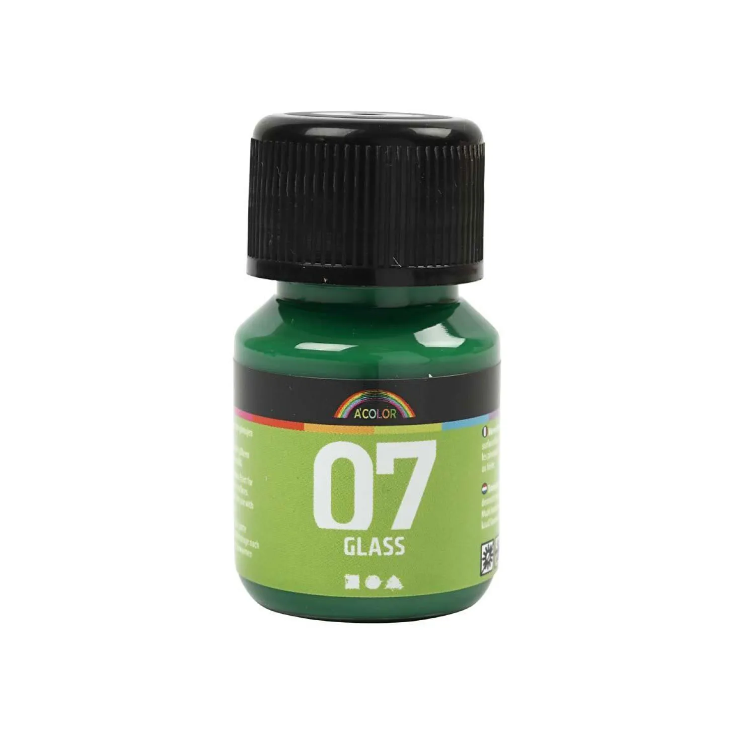 Permanente Glasverf - Briljant Groen, 30ml