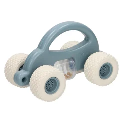 Peuter Speelgoedauto met Rammelaar - Pastel Blauw