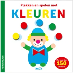 Pientere Peuters Stickerboek - Kleuren