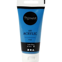 Pigment Art Acrylverf Lake Blauw, 75ml