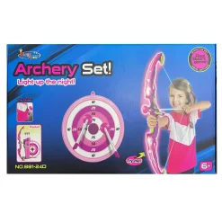 Pijl- en Boogset met Licht Roze