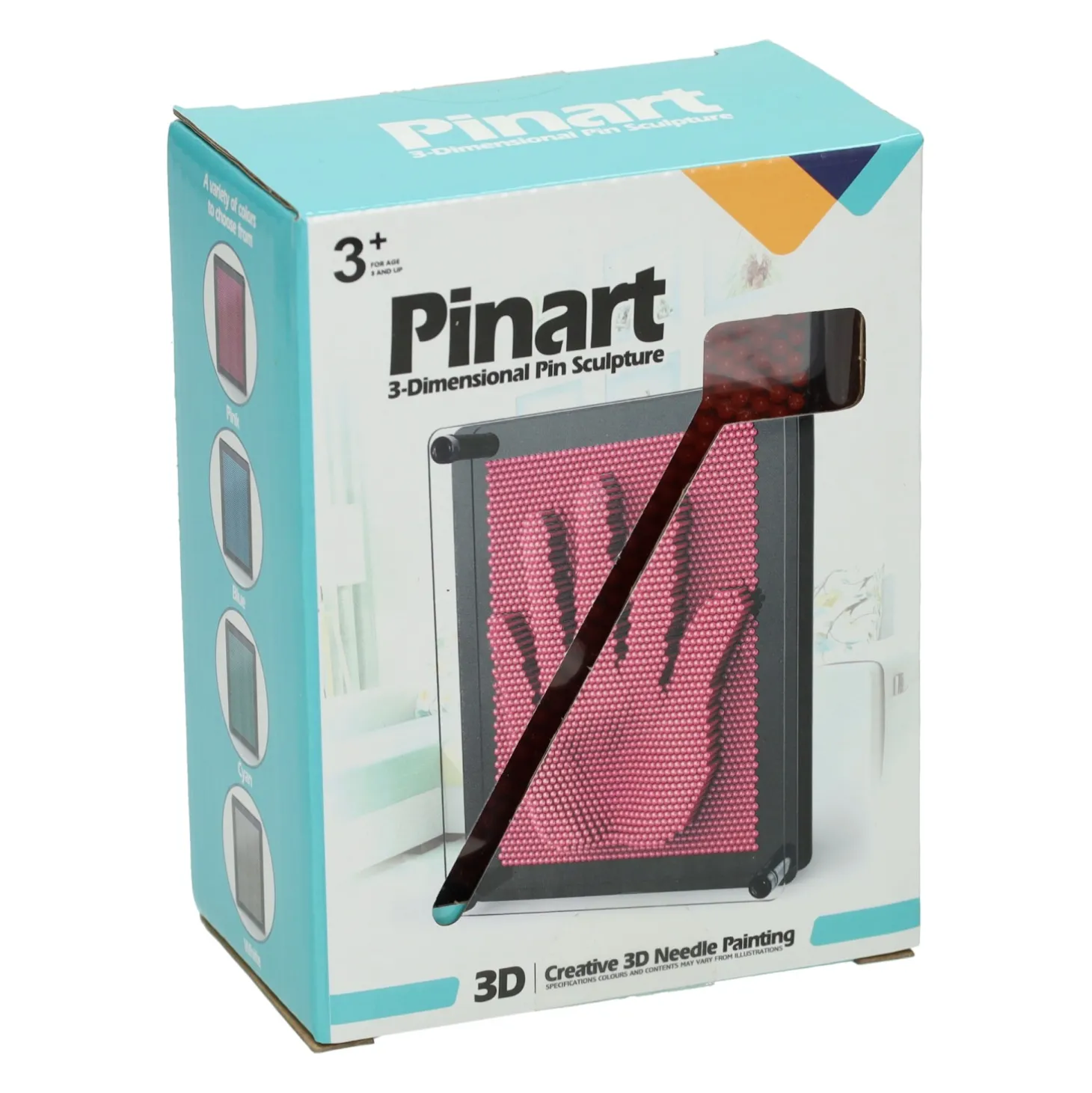 Pin Art Rood - 10x13cm