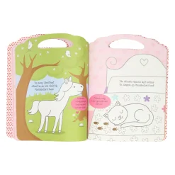 Pinkabella Houdt van Kleuren met Vlindervormige Waskrijtjes