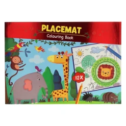 Placemat Kleurboek - Jungle
