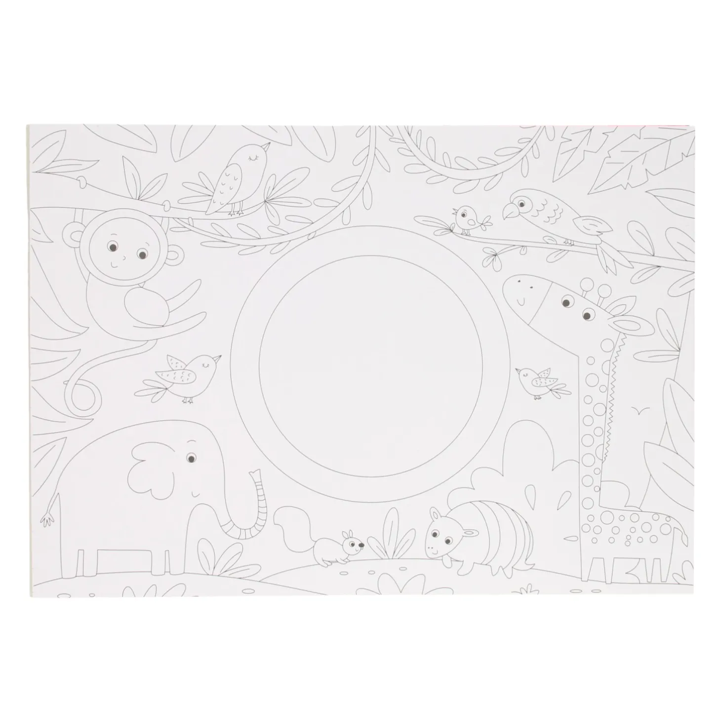 Placemat Kleurboek - Jungle