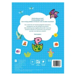 Plak en Kleur Peutertuin Dino's 2+