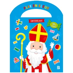 Plakken en kleuren Sinterklaas - 110 Stickers