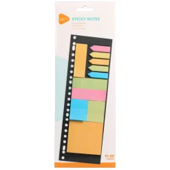 Plaknotities Set, 11x25 Sheets