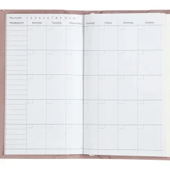 Planner Bulletjournal Roze