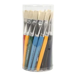 Platte Kleine Kwasten, 30st.