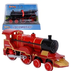 2-Play Die-cast Locomotief met Licht en Geluid, 14cm