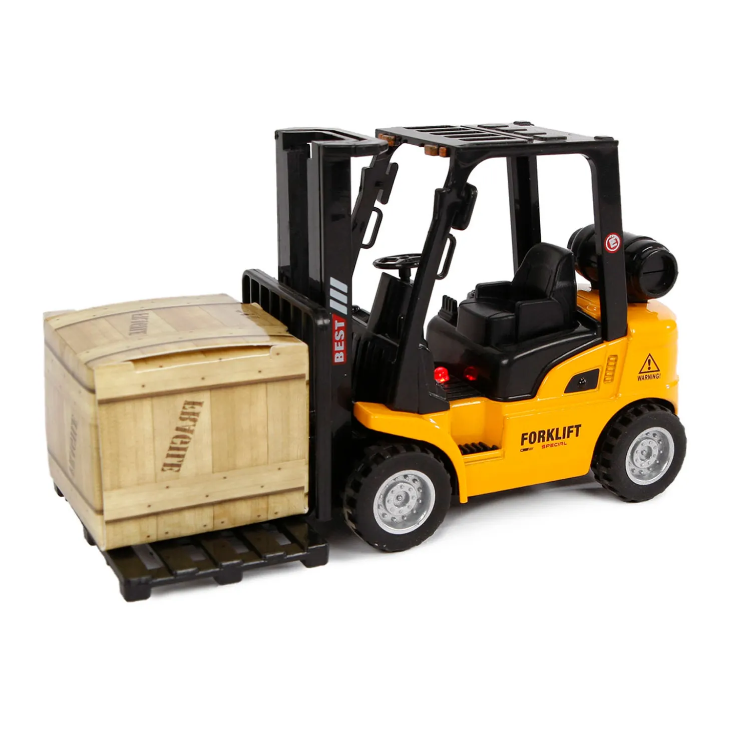 2-Play Die-cast Vorkheftruck met Licht en Geluid, 14cm