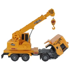 2-Play Scania Vrachtwagen Hijskraan Frictie met Licht en Geluid