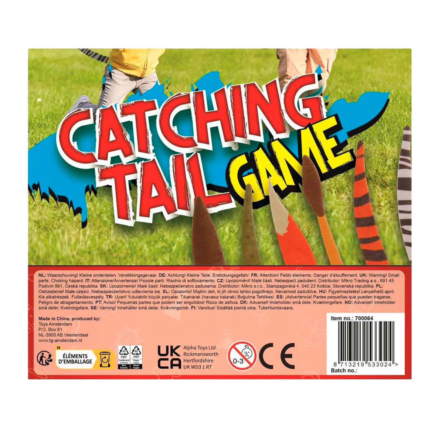 Play ToDay Dierenstaarten Tikkertje, 6 Staarten