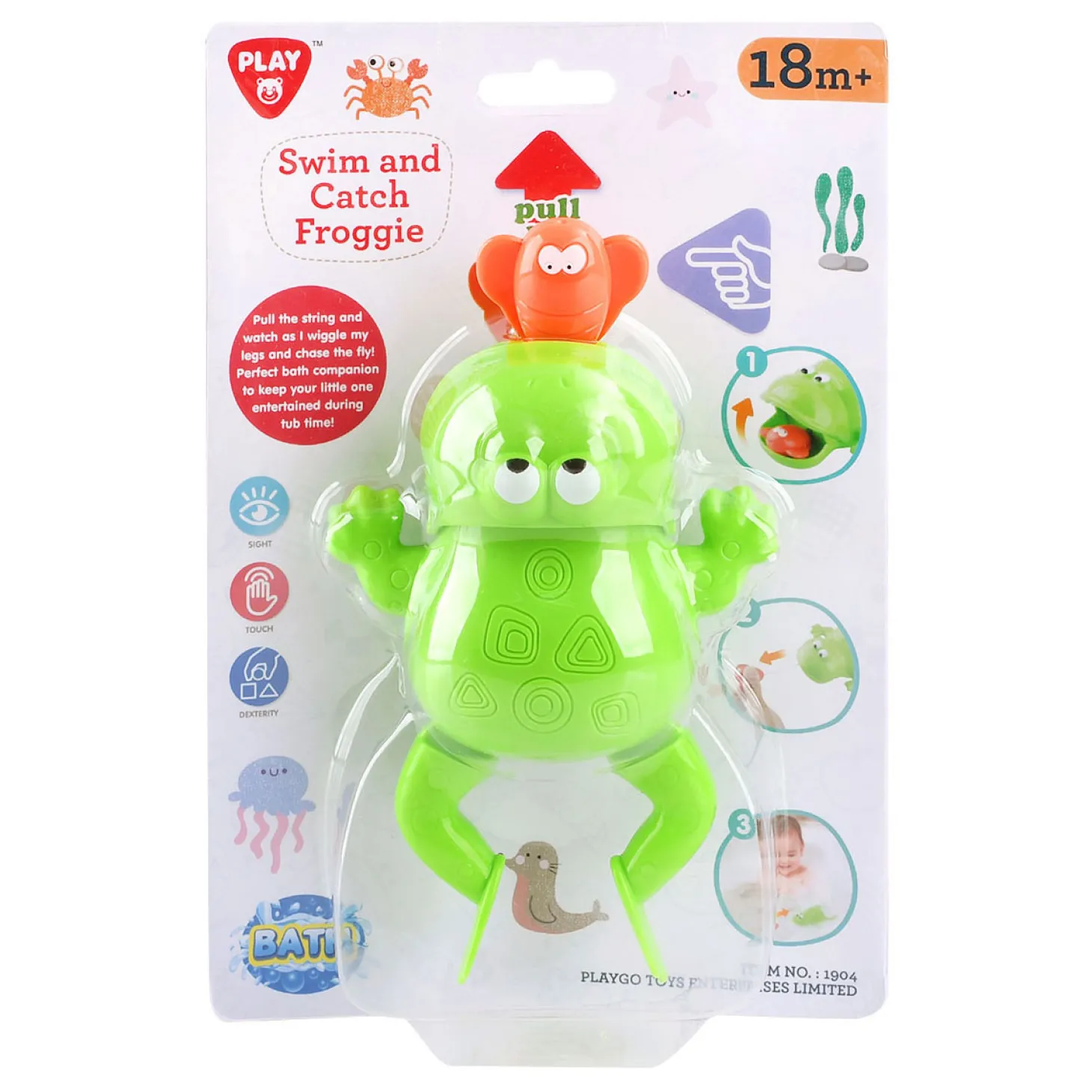 Playgo Badspeelgoed Vang en Zwem Kikker - 2dlg.