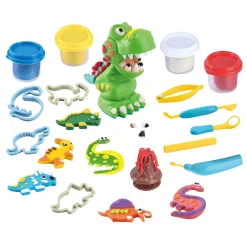 Playgo Dino Tandarts Kleiset - 4 Kleipotjes