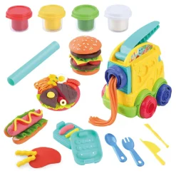 Playgo Food Truck Kleiset - 4 Kleipotjes