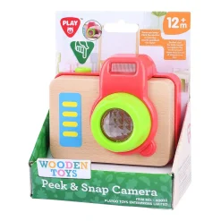 Playgo Houten Speelgoedcamera