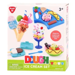 Playgo IJsjes Kleiset - 4 Kleipotjes