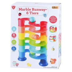 Playgo Knikkerbaan met 2 Grote ballen - 11dlg.