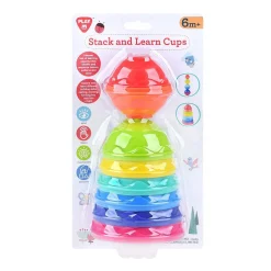Playgo Leer en Stapelbekers - 8dlg.