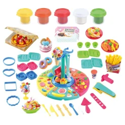 Playgo Luxe Eet Kleiset - 5 Kleipotjes