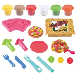 Playgo Pizza Kleiset - 6 Kleipotjes
