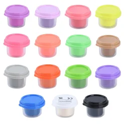 Playgo Rainbow Kleiset - 15 Kleipotjes