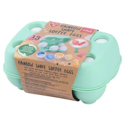 Playgo Regenboog Eieren Vormensorteerder - 13dlg.