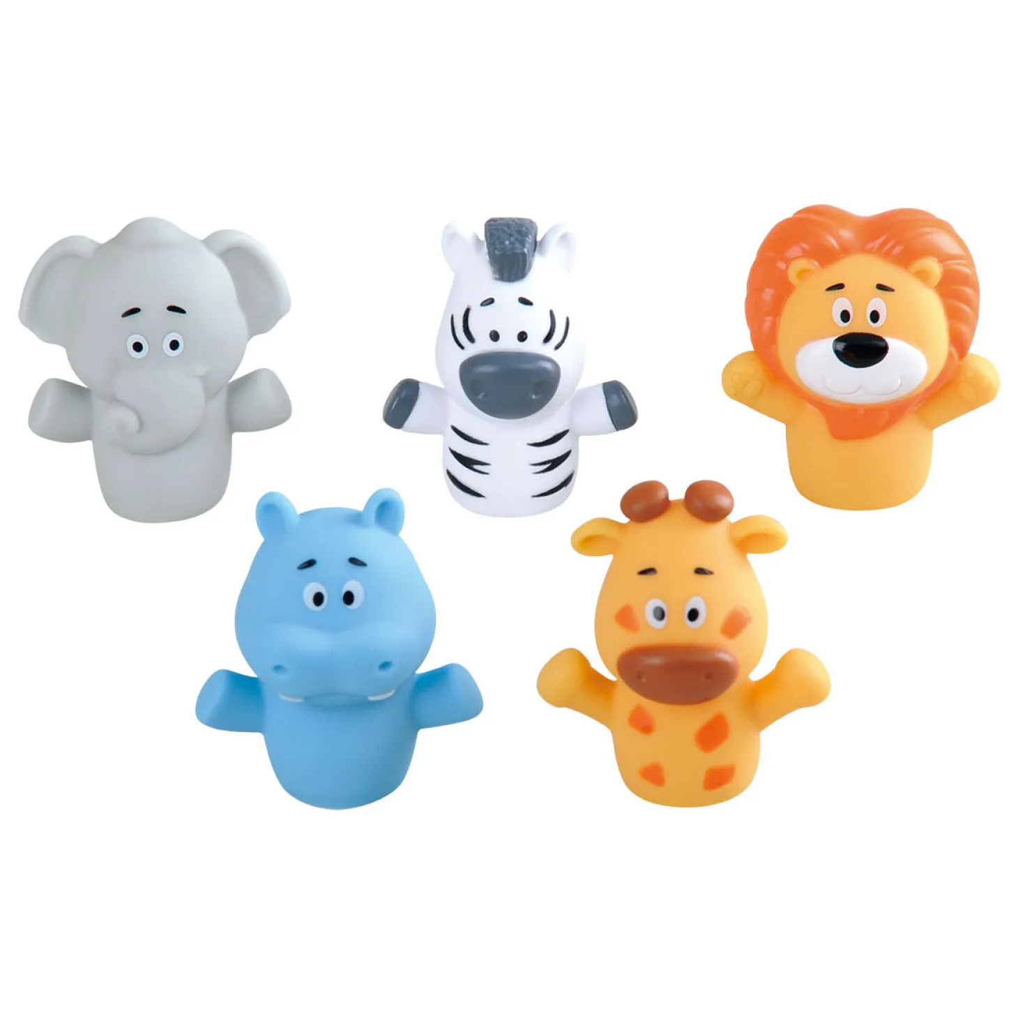 Playgo Vingerpoppetjes Wild Safari - 5st.