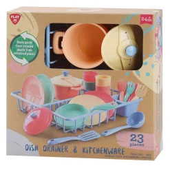 Playgo Wasrek met Keukenaccessoires - 23dlg