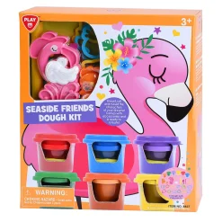 Playgo Zeedieren Kleiset - 6 Kleipotjes