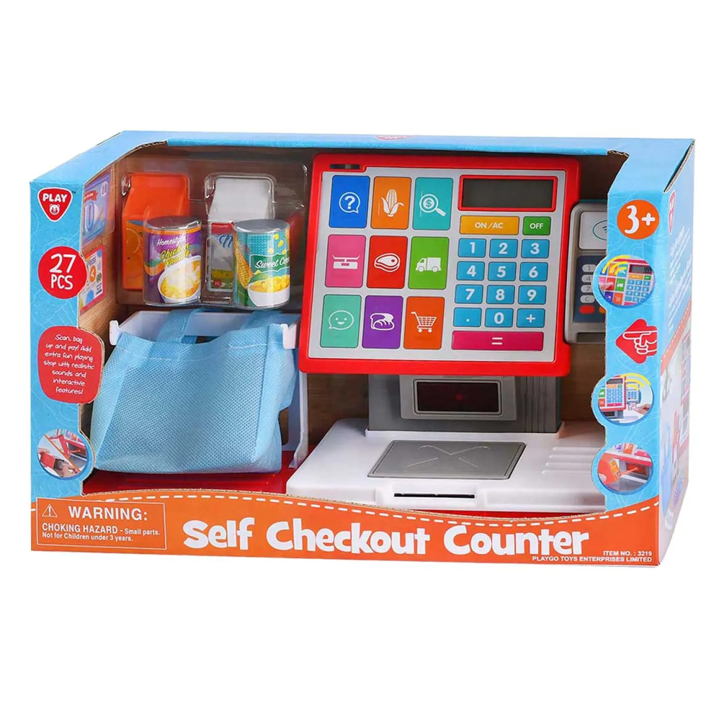 Playgo Zelfbedieningskassa - 27dlg.