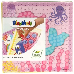 PlayMais Mosaic Kaarten Versieren, 24st.