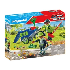Playmobil City Action Figurenset Schoonmaakteam - 71434