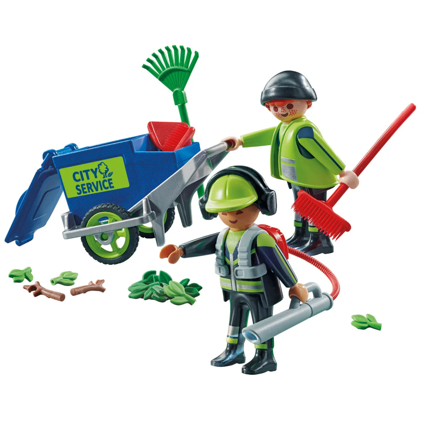 Playmobil City Action Figurenset Schoonmaakteam - 71434