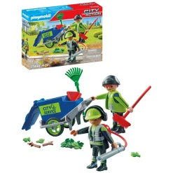 Playmobil City Action Figurenset Schoonmaakteam - 71434