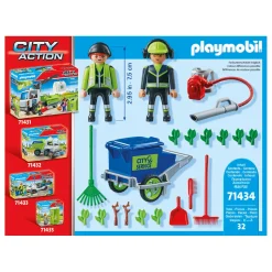 Playmobil City Action Figurenset Schoonmaakteam - 71434