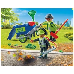 Playmobil City Action Figurenset Schoonmaakteam - 71434