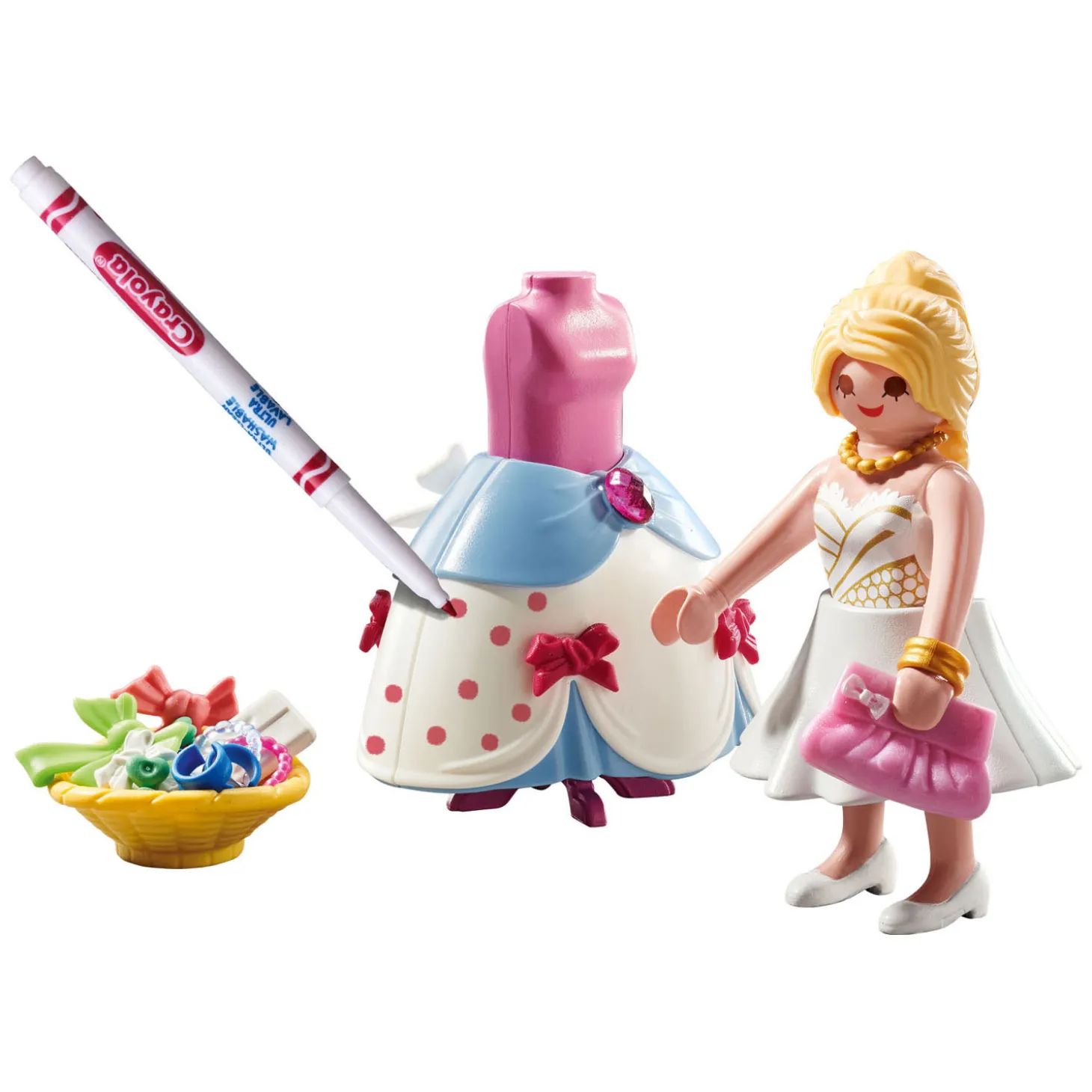 Playmobil Color Modieuze Jurk - 71374