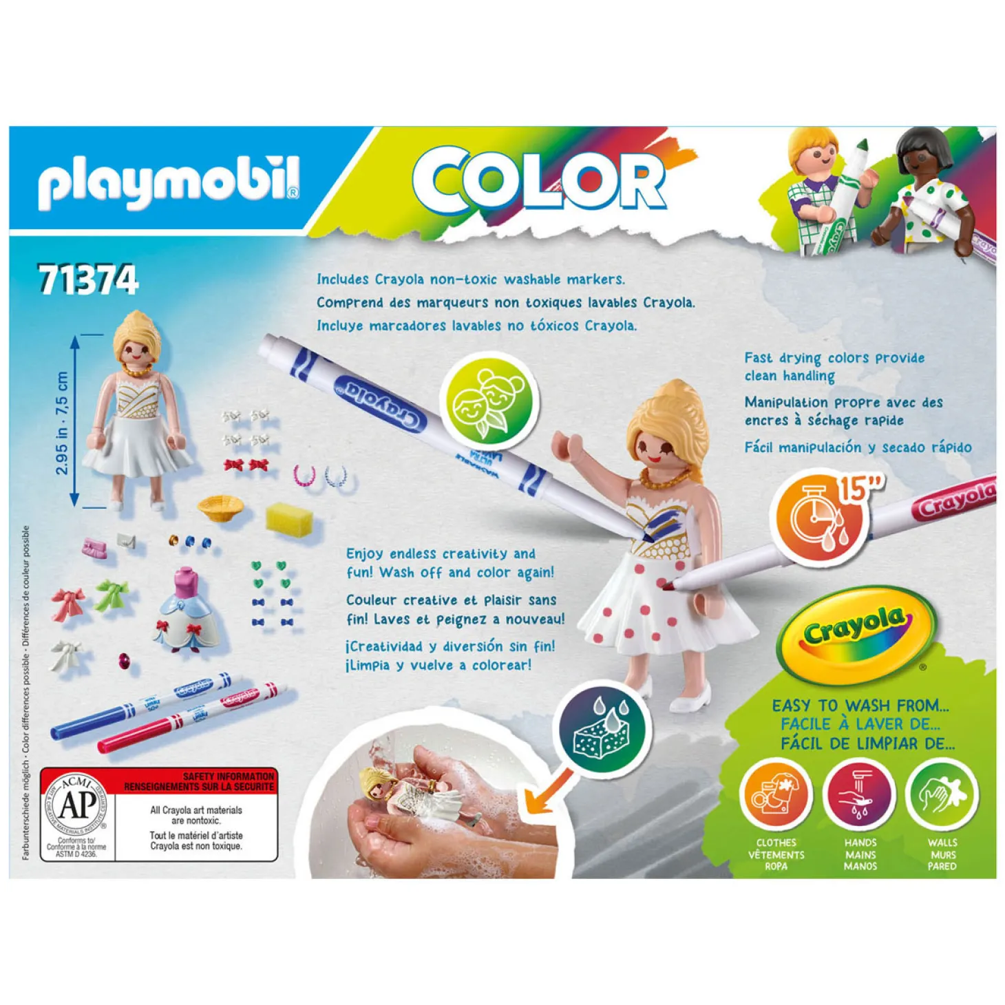 Playmobil Color Modieuze Jurk - 71374
