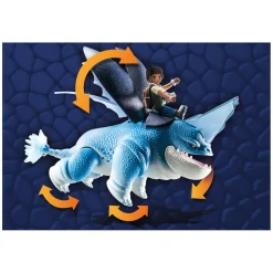 Playmobil Dragons: The Nine Realms Plowhorn & D'Angelo - 71082