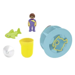 Playmobil Junior Waterwervelrad met Babyhaai - 71688