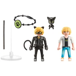 Playmobil Miraulous Miraculous: Adrien & Cat Noir - 71337