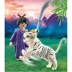 Playmobil Specials Aziatische Vechter met Tijger - 70382