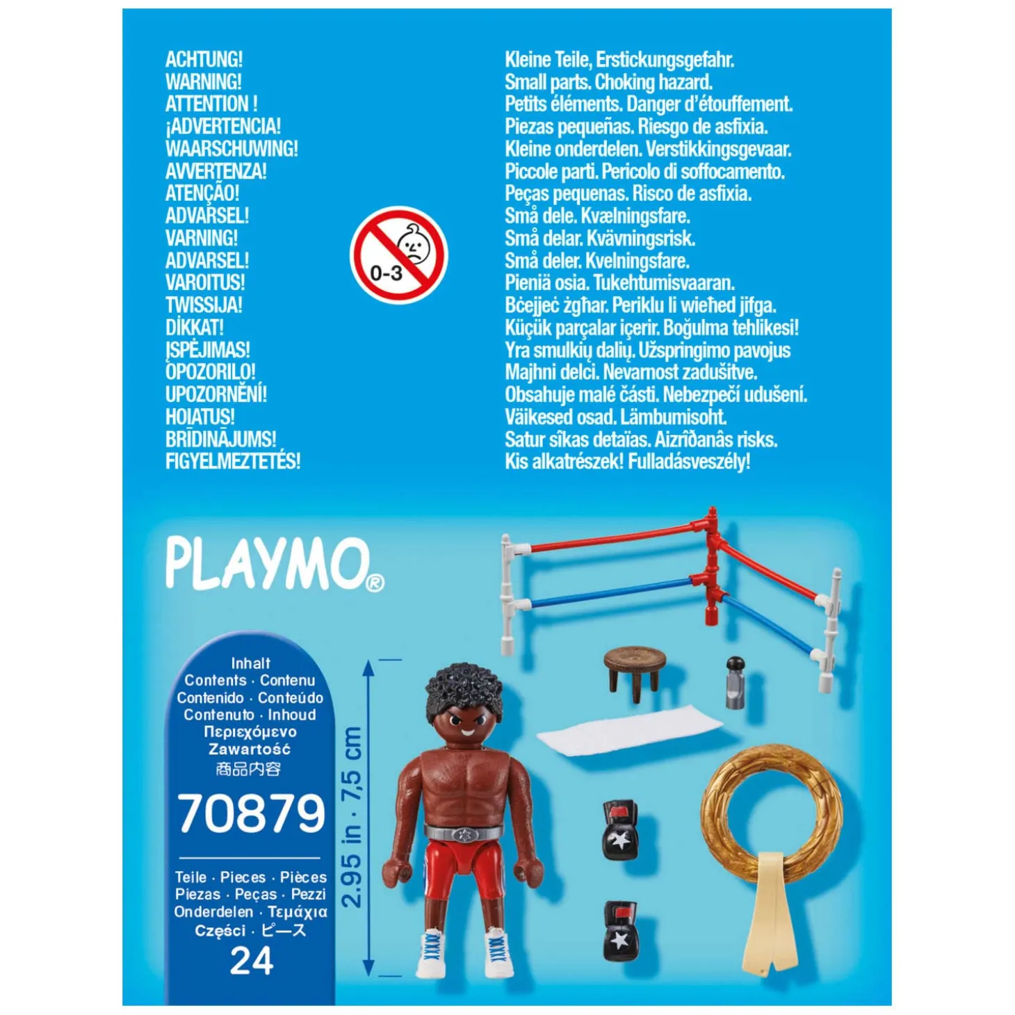 Playmobil Specials Bokskampioen - 70879
