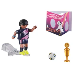 Playmobil Specials Voetbalster met Doelmuur - 70875