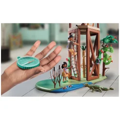 Playmobil Wiltopia Onderzoeksstation met Kompas - 71008