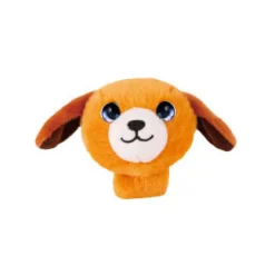 Pluche Klaparmband Hondje Bruin
